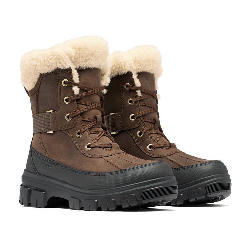 Sorel Torino V Parc Tobacco Waterproof Winter Boots