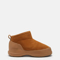 MOONBOOT LUNA LOW BOOT SUEDE COGNAC TALVISAAPPAAT