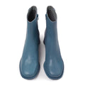 KIARA BOOT GREY BLUE NAHKANILKKURIT