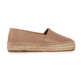 CELIA SAND PLATFORM - nahkaespadrilllot