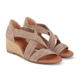ISABEL ANTE GRAY SUEDE SANDALS