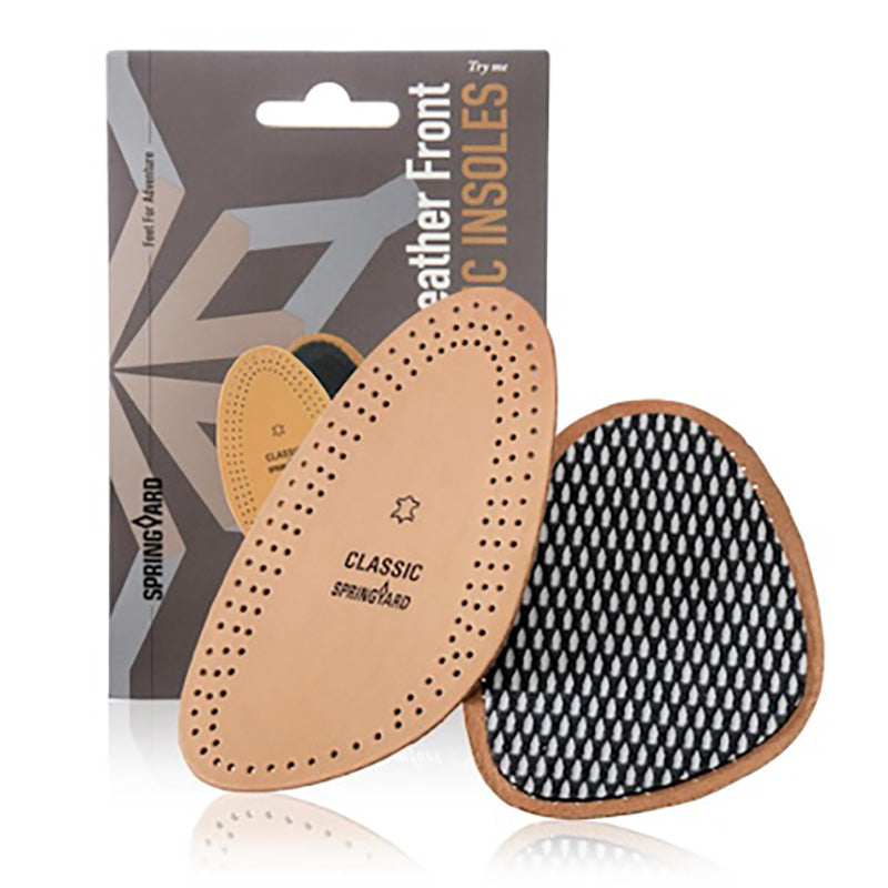Springyard Leather Front Leather insoles