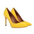 EMILY PUMP NAPA YELLOW LEATHER SHOES